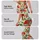 Strawberry and Cream Berry Motifs for Yoga, Pilates, and Everyday Active Style Days Leggings - 2