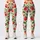 Strawberry and Cream Berry Motifs for Yoga, Pilates, and Everyday Active Style Days Leggings - 1