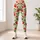 Strawberry and Cream Berry Motifs for Yoga, Pilates, and Everyday Active Style Days Leggings - 6