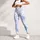 Powder Blue Stars for Yoga, Pilates and Everyday Activewear Leggings - 5