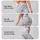 Hand-Drawn Gray Hearts for Yoga, Pilates and Relaxed Everyday Style Leggings - 8