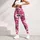 Pink Daisy Blooms for Yoga, Pilates and Everyday Casual Style for Active Women Leggings - 4