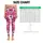 Pink Daisy Blooms for Yoga, Pilates and Everyday Casual Style for Active Women Leggings - 1