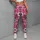 Pink Daisy Blooms for Yoga, Pilates and Everyday Casual Style for Active Women Leggings - 6