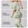 Fresh Green Hearts and Botanical Sprigs for Yoga, Pilates, and Everyday Wellness Leggings - 2