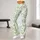 Fresh Green Hearts and Botanical Sprigs for Yoga, Pilates, and Everyday Wellness Leggings - 10