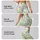Fresh Green Hearts and Botanical Sprigs for Yoga, Pilates, and Everyday Wellness Leggings - 8