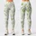 Fresh Green Hearts and Botanical Sprigs for Yoga, Pilates, and Everyday Wellness Leggings - 1