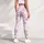 Pastel Pink And Lavender Polka Dots For Yoga, Pilates, Commuting And Everyday Wear Leggings - 6