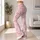 Blush Pink Heart Motif for Yoga Pilates and Everyday Activewear Leggings - 11
