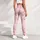 Blush Pink Heart Motif for Yoga Pilates and Everyday Activewear Leggings - 6