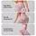 Blush Pink Heart Motif for Yoga Pilates and Everyday Activewear Leggings - 2
