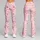 Blush Pink Heart Motif for Yoga Pilates and Everyday Activewear Leggings - 9