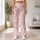 Blush Pink Heart Motif for Yoga Pilates and Everyday Activewear Leggings - 10