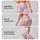 Blush Pink Heart Motif for Yoga Pilates and Everyday Activewear Leggings - 2