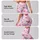 Pink Heart Scatter for Yoga, Pilates and Everyday Wear for Women Leggings - 8