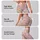 Blush Pink Dainty Floral Motifs for Yoga, Pilates and Everyday Wear Leggings - 8