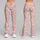 Blush Pink Dainty Floral Motifs for Yoga, Pilates and Everyday Wear Leggings - 9