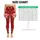 Ruby Red Hearts for Yoga, Pilates and Everyday Errands for Romantic Style Lovers Leggings - 1