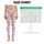 Pink Bow And Blue Wildflower Motifs For Pilates, Gym And Everyday Activewear Style Leggings - 1