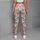 Pink Bow And Blue Wildflower Motifs For Pilates, Gym And Everyday Activewear Style Leggings - 6