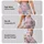Pink Bow And Blue Wildflower Motifs For Pilates, Gym And Everyday Activewear Style Leggings - 2