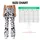 Black Ribbon Bow Motifs for Balletcore Studio Sessions and Chic Everyday Activewear Leggings - 7