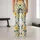 Colorful Botanical Sprigs for Yoga, Pilates, Gym Days and Everyday Movement Leggings - 10