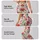 Red Wildflower Sprigs for Yoga, Pilates, Studio Days and Everyday Weekend Outings Leggings - 2