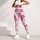 Pink Lipstick Kisses and Love Script for Yoga, Pilates, and Everyday Style Leggings - 5