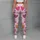Colorful Heart Motifs for Yoga, Pilates, and Cheerful Everyday Activewear Style Leggings - 4