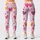 Colorful Heart Motifs for Yoga, Pilates, and Cheerful Everyday Activewear Style Leggings - 1
