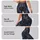 Golden Starry Night Sky for Yoga, Pilates, and Everyday Activewear Leggings - 2