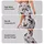 French Bulldog Paw Motif for Yoga, Pilates and Relaxed Everyday Weekend Outings Style Leggings - 2