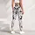 French Bulldog Paw Motif for Yoga, Pilates and Relaxed Everyday Weekend Outings Style Leggings - 6