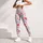 Red And Charcoal Sketch Hearts For Yoga, Pilates, And Everyday Activewear Looks Leggings - 5