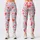 Red And Charcoal Sketch Hearts For Yoga, Pilates, And Everyday Activewear Looks Leggings - 1