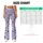 Black And White Butterflies On Lavender For Yoga, Travel And Everyday Wear Leggings - 7