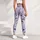 Black And White Butterflies On Lavender For Yoga, Travel And Everyday Wear Leggings - 6
