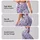 Black And White Butterflies On Lavender For Yoga, Travel And Everyday Wear Leggings - 8
