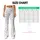 Pastel Striped Hearts for Yoga, Pilates and Everyday Casual Style Leggings - 7