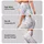 Pastel Striped Hearts for Yoga, Pilates and Everyday Casual Style Leggings - 8