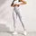 Pastel Striped Hearts for Yoga, Pilates and Everyday Casual Style Leggings - 5