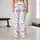 Whimsical Pink Flamingos for Yoga, Pilates, Travel and Relaxed Everyday Resort Style Leggings - 10