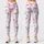 Whimsical Pink Flamingos for Yoga, Pilates, Travel and Relaxed Everyday Resort Style Leggings - 3