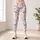 Whimsical Pink Flamingos for Yoga, Pilates, Travel and Relaxed Everyday Resort Style Leggings - 4