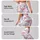 Whimsical Pink Flamingos for Yoga, Pilates, Travel and Relaxed Everyday Resort Style Leggings - 2