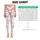 Whimsical Pink Flamingos for Yoga, Pilates, Travel and Relaxed Everyday Resort Style Leggings - 3