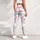 Whimsical Pink Flamingos for Yoga, Pilates, Travel and Relaxed Everyday Resort Style Leggings - 4