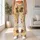Playful Puppy And Paw Prints For Yoga, Pilates, Commutes And Weekend Outings Leggings - 12